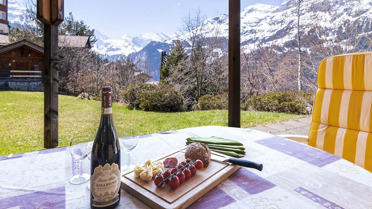 Chalet Steingaertli 1 Wengen Eksteriør billede
