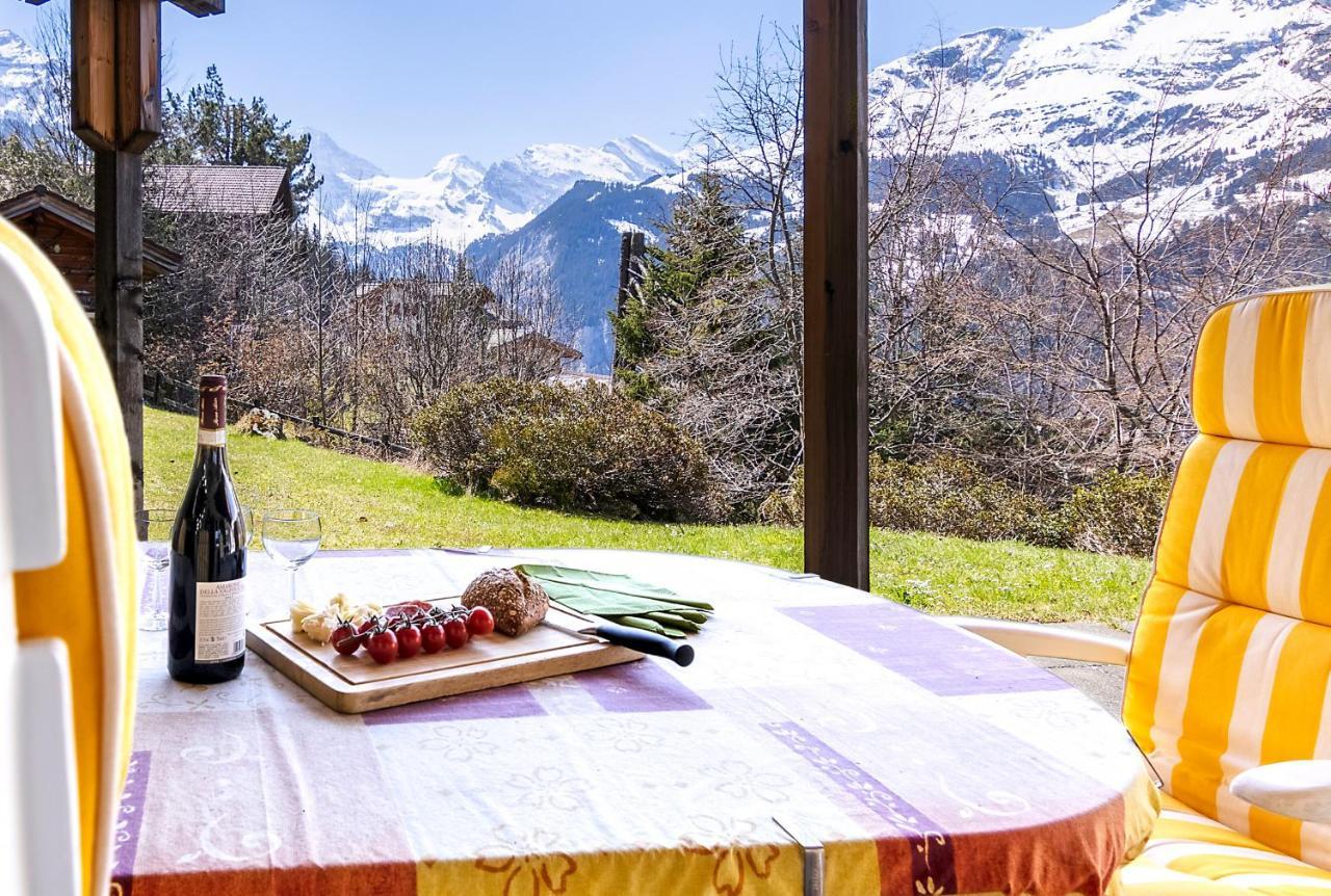 Chalet Steingaertli 1 Wengen Eksteriør billede