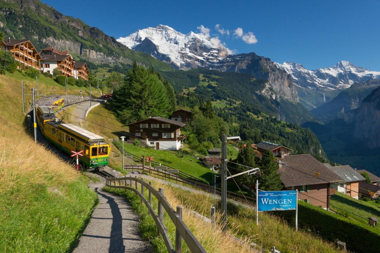Chalet Steingaertli 1 Wengen Eksteriør billede